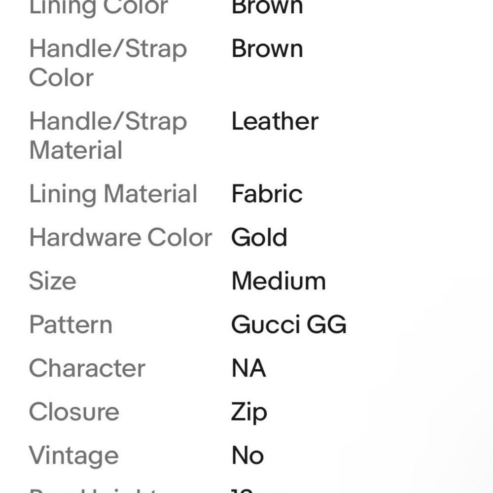 Gucci Brown GG Canvas Floral Print - Picture 13 of 16